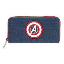Load image into Gallery viewer, MARVEL COMICS The Avengers Logo Zip Around Wallet (GW224101AVG)