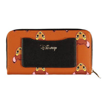 Load image into Gallery viewer, DISNEY Bambi Face All-over Print Zip Around Wallet (GW680745BAM)