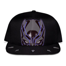 Load image into Gallery viewer, MARVEL COMICS Black Panther Mask Novelty Cap (NH730548BPM)