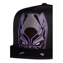 Load image into Gallery viewer, MARVEL COMICS Black Panther Mask Novelty Cap (NH730548BPM)