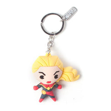 Load image into Gallery viewer, MARVEL COMICS Captain Marvel Kawaii 3D Keychain (KE480813MVL)
