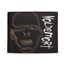Load image into Gallery viewer, WIZARDING WORLD Harry Potter: Wizards Unite Neon Voldemort Bi-fold Wallet (MW652630HPT)