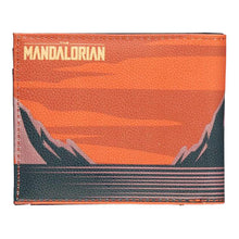 Load image into Gallery viewer, STAR WARS The Mandalorian Din Djarin and Grogu Bi-fold Wallet (MW730375STW)