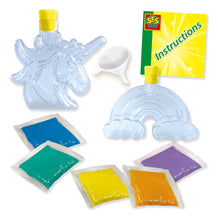 Load image into Gallery viewer, SES CREATIVE Galaxy Sand Art Bottles - Unicorn and Rainbow - 14771