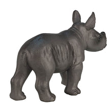 Load image into Gallery viewer, MOJO Wildlife & Woodland Rhino Baby Walking Toy Figure (387247)