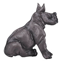 Load image into Gallery viewer, MOJO Wildlife & Woodland Rhino Baby Sitting Toy Figure (387257)