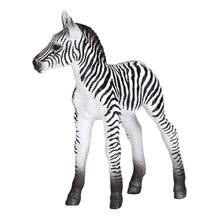 Load image into Gallery viewer, MOJO Wildlife & Woodland Zebra Foal Toy Figure (387394)