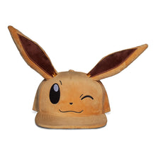 Load image into Gallery viewer, POKEMON Winking Eevee Novelty Adjustable Cap - NH421668POK