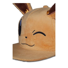 Load image into Gallery viewer, POKEMON Winking Eevee Novelty Adjustable Cap - NH421668POK