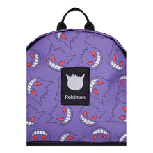 Load image into Gallery viewer, POKEMON Gengar All-over Print Backpack, Purple/Black - BP206181POK
