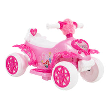 Load image into Gallery viewer, HUFFY Disney Princess Bubble Quad Electric Children's Ride-on - 19239W