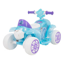 Load image into Gallery viewer, HUFFY Disney Frozen Bubble Quad Electric Children's Ride-on - 19271W