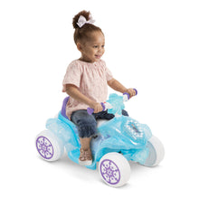 Load image into Gallery viewer, HUFFY Disney Frozen Bubble Quad Electric Children's Ride-on - 19271W