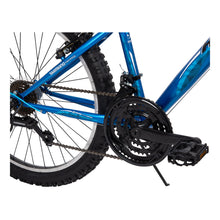 Load image into Gallery viewer, HUFFY Extent 24-inch Cobalt Blue Children's Mountain Bike - 64349W