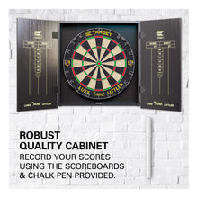 Load image into Gallery viewer, TARGET DARTS Luke 'The Nuke' Littler Player Edition Cabinet & Dartboard Set (440020)