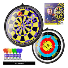 Load image into Gallery viewer, TARGET DARTS Luke 'The Nuke' Littler Player Edition Magnetic Dartboard Set for Kids (440095)
