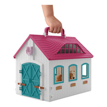 Load image into Gallery viewer, SCHLEICH Horse Club Open Stable Little Horseshoe Toy Playset - 42703