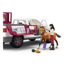 Load image into Gallery viewer, SCHLEICH Horse Club Mobile Vet with Trailer Toy Playset - 42704