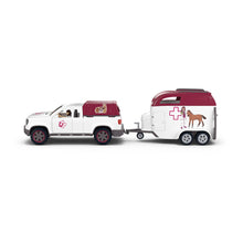 Load image into Gallery viewer, SCHLEICH Horse Club Mobile Vet with Trailer Toy Playset - 42704