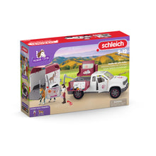 Load image into Gallery viewer, SCHLEICH Horse Club Mobile Vet with Trailer Toy Playset - 42704