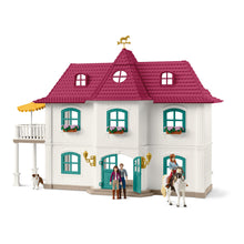 Load image into Gallery viewer, SCHLEICH Horse Club Lakeside Country House and Stable Toy Playset - 42706