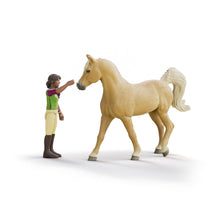Load image into Gallery viewer, SCHLEICH Horse Club Sarah & Mystery Toy Figure Set - 42714