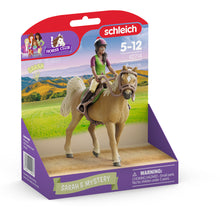 Load image into Gallery viewer, SCHLEICH Horse Club Sarah & Mystery Toy Figure Set - 42714