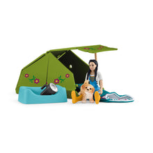 Load image into Gallery viewer, SCHLEICH Horse Club Camping Adventure with Kim Toy Playset - 42745