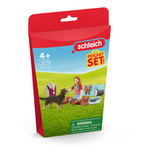 Load image into Gallery viewer, SCHLEICH Horse Club Sleepover with Hannah Toy Playset - 42748
