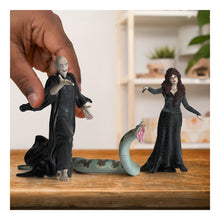 Load image into Gallery viewer, SCHLEICH Harry Potter Wizarding World Lord Voldemort, Nagini & Bellatrix Lestrange Toy Figure Set - 42684