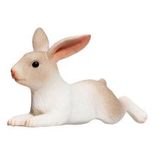 Load image into Gallery viewer, MOJO Farmland Rabbit Lying Toy Figure - 387142