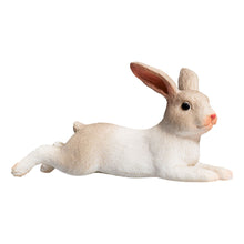 Load image into Gallery viewer, MOJO Farmland Rabbit Lying Toy Figure - 387142