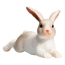 Load image into Gallery viewer, MOJO Farmland Rabbit Lying Toy Figure - 387142