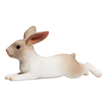 Load image into Gallery viewer, MOJO Farmland Rabbit Lying Toy Figure - 387142