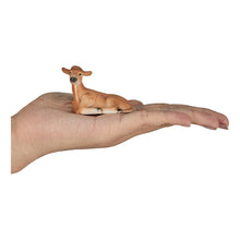 Load image into Gallery viewer, MOJO Farmland Jersey Calf Lying Down Toy Figure - 387144