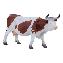 Load image into Gallery viewer, MOJO Farmland Simmental Cow Toy Figure - 387220