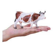 Load image into Gallery viewer, MOJO Farmland Simmental Cow Toy Figure - 387220