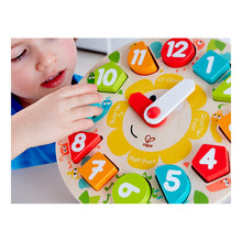 Load image into Gallery viewer, HAPE Chunky Clock Puzzle - E1622