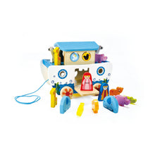 Load image into Gallery viewer, HAPE Pull Along Noah's Ark - E8049