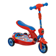 Load image into Gallery viewer, HUFFY Marvel Comics Spidey AHAF Converting Bubble Electric Children's Scooter - 18064W