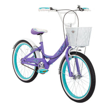 Load image into Gallery viewer, HUFFY Girly Girl 20-inch Single Speed Purple Children's Bike - 23295W
