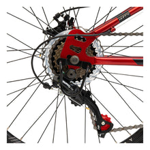 Load image into Gallery viewer, HUFFY Korros 24-Inch 21-Speed Red Hardtail Mountain Bike - 24385W