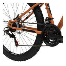 Load image into Gallery viewer, HUFFY Korros 27.5-Inch 21-Speed Bronze Hardtail Mountain Bike - 26722W