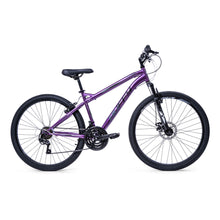 Load image into Gallery viewer, HUFFY Extent 27.5-inch 18-Speed Gloss Purple Hardtail Mountain Bike - 26950W
