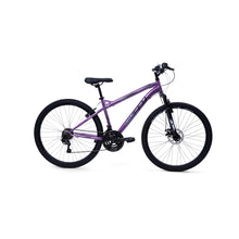 Load image into Gallery viewer, HUFFY Extent 27.5-inch 18-Speed Gloss Purple Hardtail Mountain Bike - 26950W