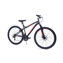 Load image into Gallery viewer, HUFFY Extent 27.5-inch 18-Speed Matte Black Hardtail Mountain Bike - 56350W