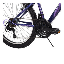 Load image into Gallery viewer, HUFFY Extent 24-inch 18-Speed Midnight Purple Children's Hardtail Mountain Bike - 64359W