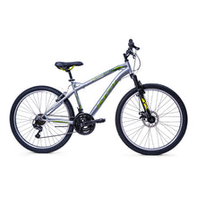 Load image into Gallery viewer, HUFFY Extent 26-inch 18-Speed Matte Gunmetal Hardtail Mountain Bike - 66340W