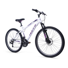 Load image into Gallery viewer, HUFFY Extent 26-inch 18-Speed Gloss White Hardtail Mountain Bike - 66350W