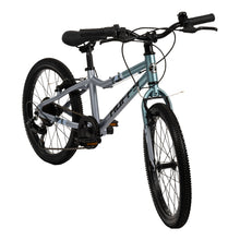 Load image into Gallery viewer, Huffy Literide 20in Alloy 7-Speed Titanium Sky Blue and Grey Junior Boys Bike - 23005W